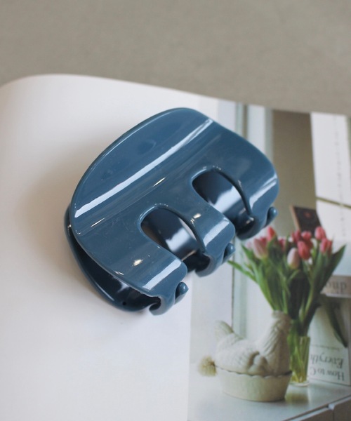 SANSeLF（サンセルフ）の「【SANSeLF】ニュアンスシャーククリップ sana25s017（バレッタ/ヘアクリップ・レディース・レッド/グリーン/ブラウン/ブラック/ブルー・FREE）」の9枚目の写真