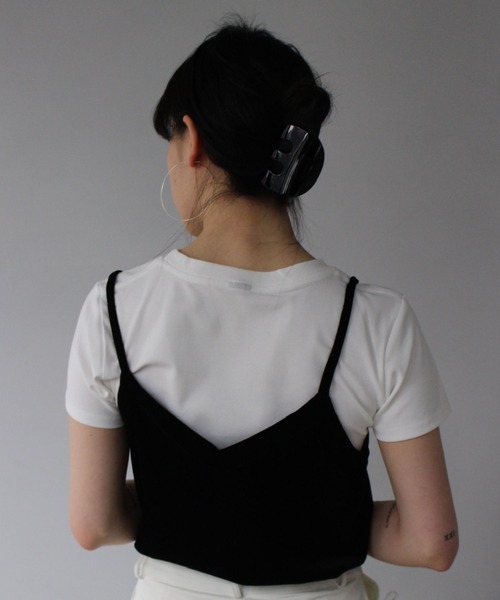 SANSeLF（サンセルフ）の「【SANSeLF】ニュアンスシャーククリップ sana25s017（バレッタ/ヘアクリップ・レディース・レッド/グリーン/ブラウン/ブラック/ブルー・FREE）」の17枚目の写真