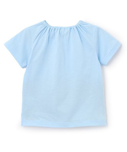 美品＊ドゥロワー コットンシルクカットソー 1 ロイヤルブルー 半袖 日本製 セール】ロイヤルオークハウス切替半袖Tシャツ（Tシャツ