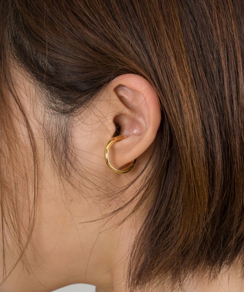 【 JENNY BIRD 】Sila イヤーカフ セット Gold Sila Ear Cuff Set Small | Mixed Metal Earrings | JENNY BIRD