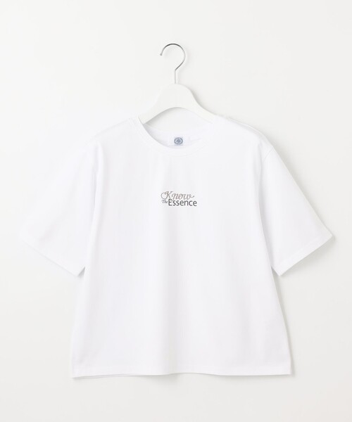 J.PRESS(ジェイプレス)の「【洗える】ロゴ Tシャツ(Tシャツ/カットソー・レディース・ブラック系1/ホワイト系/ふじ色系/イエロー系・T13/T15)」の15枚目の写真