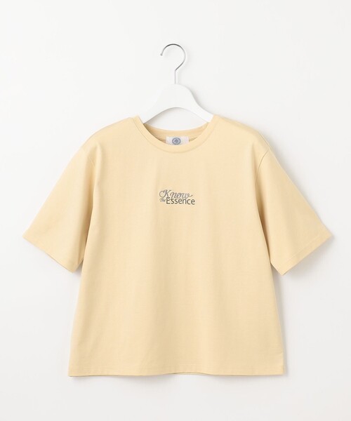 J.PRESS(ジェイプレス)の「【洗える】ロゴ Tシャツ(Tシャツ/カットソー・レディース・ブラック系1/ホワイト系/ふじ色系/イエロー系・T13/T15)」の16枚目の写真