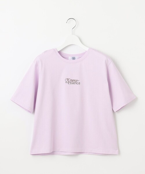 J.PRESS(ジェイプレス)の「【洗える】ロゴ Tシャツ(Tシャツ/カットソー・レディース・ブラック系1/ホワイト系/ふじ色系/イエロー系・T13/T15)」の18枚目の写真
