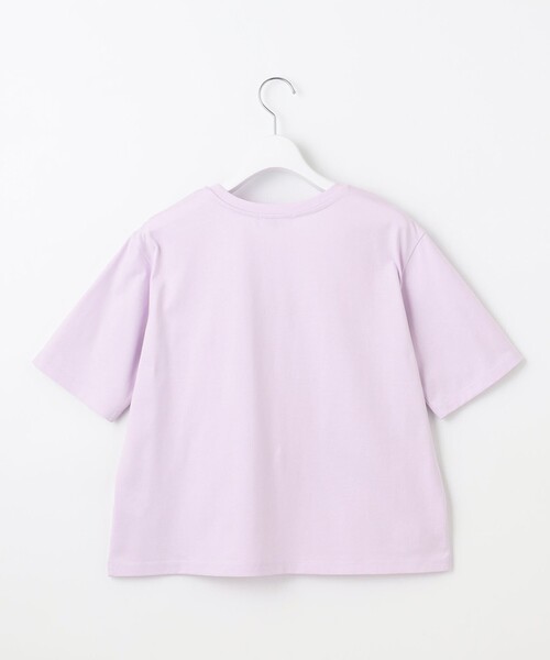 J.PRESS(ジェイプレス)の「【洗える】ロゴ Tシャツ(Tシャツ/カットソー・レディース・ブラック系1/ホワイト系/ふじ色系/イエロー系・T13/T15)」の19枚目の写真