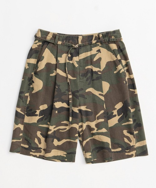 MAISON SPECIAL（メゾンスペシャル）の「2way Double Waist CAMO Curve Shorts/2WAYダブルウエストCAMOカーブハーフパンツ【MAISON SPECIAL/メゾンスペシャル】（チノパンツ・レディース・マルチ・36/38）」の17枚目の写真