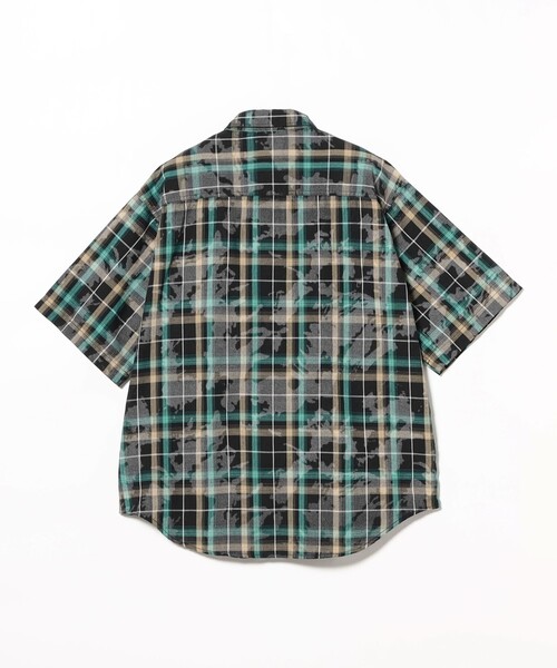 BEAMS(ビームス)の「フェード ワーク チェックシャツ(シャツ/ブラウス・メンズ・ネイビー/ブルー・L/M/S/XL)」の9枚目の写真
