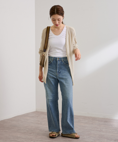 FRAMeWORK（フレームワーク）の「YOUNG＆OLSEN 別注ストラップ付き2WAY ポーチ（ショルダーバッグ・レディース・ブラック/ブラウン・FREE）」の22枚目の写真