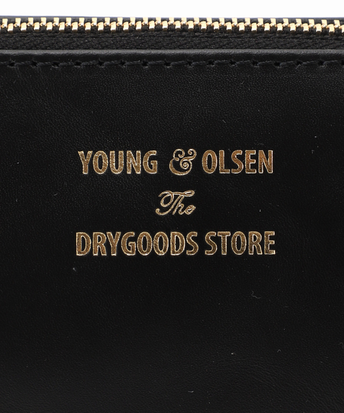 FRAMeWORK（フレームワーク）の「YOUNG＆OLSEN 別注ストラップ付き2WAY ポーチ（ショルダーバッグ・レディース・ブラック/ブラウン・FREE）」の6枚目の写真