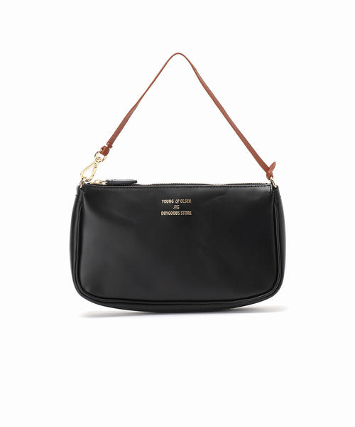☆美品【YOUNG&OLSEN】FRAMeWORK 別注2WAYポーチのみ YOUNG＆OLSEN 別注ストラップ付き2WAY ポーチ（ショルダーバッグ
