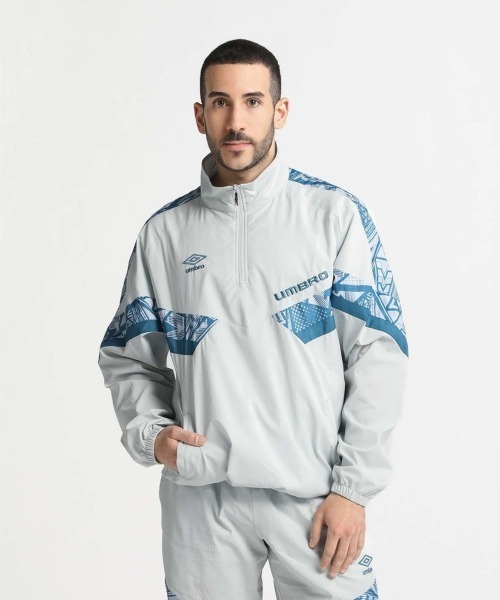 UMBRO（アンブロ）の「UMBRO THE THIRD ANORAK PISTE（アンブロ THE THIRD アノラックピステ）（その他アウター・メンズ・ブラック/グレー/グリーン系・LARGE/X-LARGE/MEDIUM）」の3枚目の写真