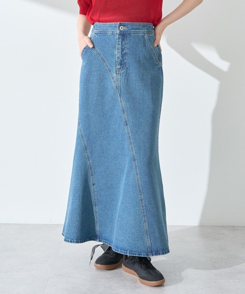 スカート melt the lady cosmic line skirt Elastic High Waist Crinkled Flare Maxi Skirt | Love, Bonito INTL