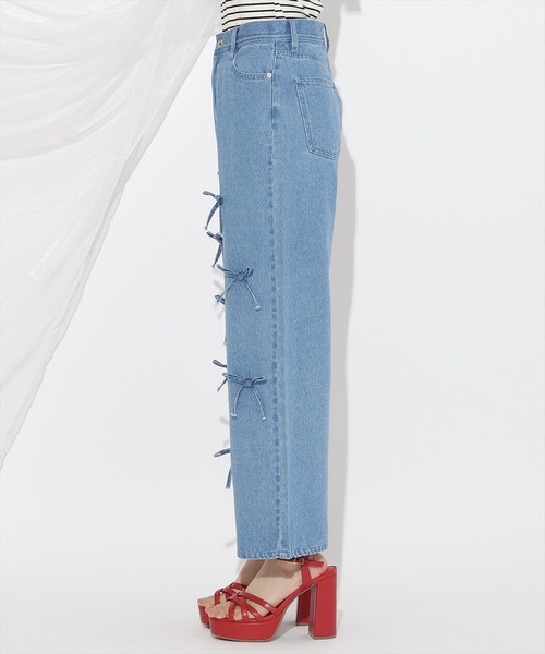 WILLSELECTION(ウィルセレクション)の「リボンモチーフデニムパンツ(その他パンツ・レディース・ブルー/ネイビー・SMALL/MEDIUM)」の17枚目の写真