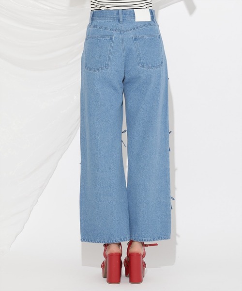 WILLSELECTION(ウィルセレクション)の「リボンモチーフデニムパンツ(その他パンツ・レディース・ブルー/ネイビー・SMALL/MEDIUM)」の18枚目の写真