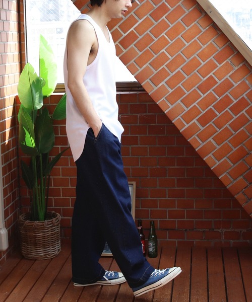 ８(eight)（エイト）の「ワッフルノースリーブタンクトップ（タンクトップ・メンズ・ホワイト系その他2/ブラック系その他3/ブラック系その他/ブラック系その他2/ホワイト系その他3/ホワイト系その他・MEDIUM/LARGE）」の17枚目の写真