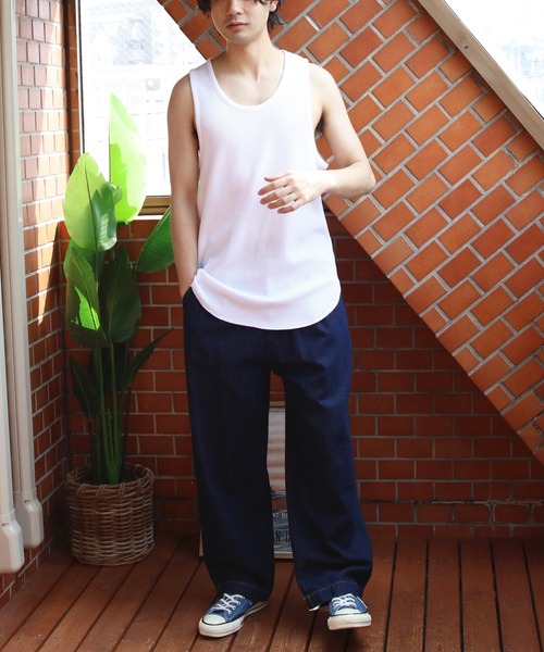 ８(eight)（エイト）の「ワッフルノースリーブタンクトップ（タンクトップ・メンズ・ホワイト系その他2/ブラック系その他3/ブラック系その他/ブラック系その他2/ホワイト系その他3/ホワイト系その他・MEDIUM/LARGE）」の14枚目の写真