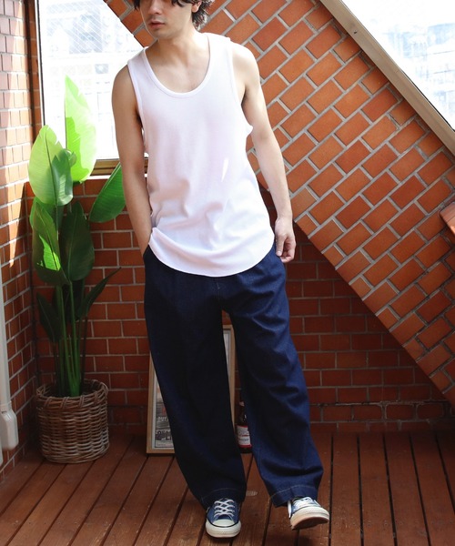 ８(eight)（エイト）の「ワッフルノースリーブタンクトップ（タンクトップ・メンズ・ホワイト系その他2/ブラック系その他3/ブラック系その他/ブラック系その他2/ホワイト系その他3/ホワイト系その他・MEDIUM/LARGE）」の16枚目の写真