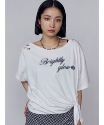 EMODA | ルーズタイクラッシュTシャツ(Tシャツ/カットソー)