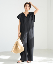IENA✩関西限定✩別注ジョーゼットオールインワン IENA（イエナ）の「《予約》リボンジョーゼットオールインワン