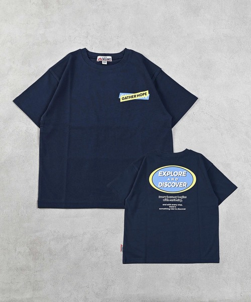 LSP WOW（エルエスピーワオ）の「【LSP WOW!】カラバリ半袖Tee（Tシャツ/カットソー・キッズ・ライトグレー/ホワイト系その他/グリーン/レッド/ベージュ/パープル/ネイビー/ラベンダー/イエロー/チャコール/オレンジ/オフホワイト/ブルー/ブラック系その他/ライトブルー/ブラック/ライトピンク/カーキ・80/90/100/110/120/130/140/150）」の12枚目の写真