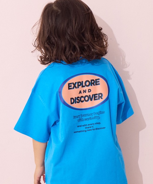 LSP WOW（エルエスピーワオ）の「【LSP WOW!】カラバリ半袖Tee（Tシャツ/カットソー・キッズ・ライトグレー/ホワイト系その他/グリーン/レッド/ベージュ/パープル/ネイビー/ラベンダー/イエロー/チャコール/オレンジ/オフホワイト/ブルー/ブラック系その他/ライトブルー/ブラック/ライトピンク/カーキ・80/90/100/110/120/130/140/150）」の13枚目の写真