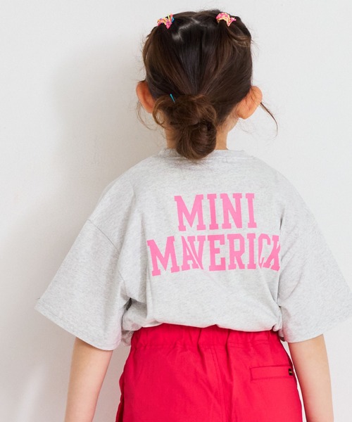 LSP WOW（エルエスピーワオ）の「【LSP WOW!】カラバリ半袖Tee（Tシャツ/カットソー・キッズ・ライトグレー/ホワイト系その他/グリーン/レッド/ベージュ/パープル/ネイビー/ラベンダー/イエロー/チャコール/オレンジ/オフホワイト/ブルー/ブラック系その他/ライトブルー/ブラック/ライトピンク/カーキ・80/90/100/110/120/130/140/150）」の6枚目の写真