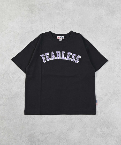 LSP WOW（エルエスピーワオ）の「【LSP WOW!】カラバリ半袖Tee（Tシャツ/カットソー・キッズ・ライトグレー/ホワイト系その他/グリーン/レッド/ベージュ/パープル/ネイビー/ラベンダー/イエロー/チャコール/オレンジ/オフホワイト/ブルー/ブラック系その他/ライトブルー/ブラック/ライトピンク/カーキ・80/90/100/110/120/130/140/150）」の4枚目の写真