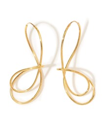 BAR JEWELLERY | BAR Jewellery FLORA ゴールドピアス(ピアス（両耳用）)