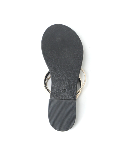 NICOLAS LAINAS(ニコラスライナス)の「【NICOLAS LAINAS/ニコラスライナス】GOLD ROPE SANDAL(サンダル・レディース・ブラック・36/37/38)」の11枚目の写真