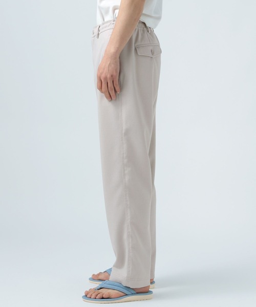 BAYFLOW（ベイフロー）の「[さらっとした穿き心地]リネンワイドパンツ（その他パンツ・メンズ・ブラック/ベージュ・MEDIUM/LARGE）」の9枚目の写真