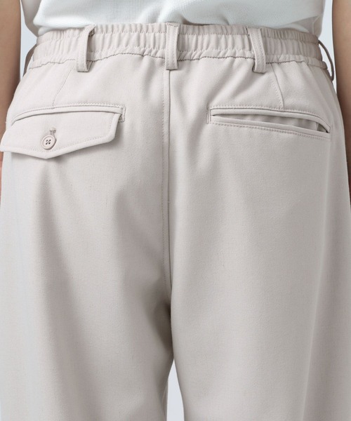 BAYFLOW（ベイフロー）の「[さらっとした穿き心地]リネンワイドパンツ（その他パンツ・メンズ・ブラック/ベージュ・MEDIUM/LARGE）」の13枚目の写真