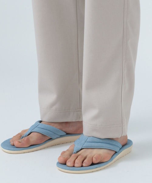 BAYFLOW（ベイフロー）の「[さらっとした穿き心地]リネンワイドパンツ（その他パンツ・メンズ・ブラック/ベージュ・MEDIUM/LARGE）」の16枚目の写真