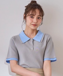 2025春夏新作 レイヤードポロニット