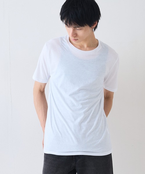 FRUIT OF THE LOOM(フルーツオブザルーム)の「【FRUIT OF THE LOOM/フルーツオブザルーム】3枚セット 天竺クルーネック Tシャツ(Tシャツ/カットソー・メンズ・ブラック/ホワイト・X-LARGE/LARGE/MEDIUM)」の17枚目の写真