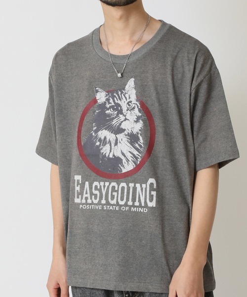 ARCADE(アーケード)の「ヴィンテージ ピグメント加工 クラシックアメカジTシャツ(Tシャツ/カットソー・メンズ・グレー系2/グレー系3/グレー系4/グレー系5/グレー系1/グレー系6・M/L/LL)」の1枚目の写真