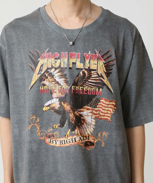 ARCADE(アーケード)の「ヴィンテージ ピグメント加工 クラシックアメカジTシャツ(Tシャツ/カットソー・メンズ・グレー系2/グレー系3/グレー系4/グレー系5/グレー系1/グレー系6・M/L/LL)」の21枚目の写真