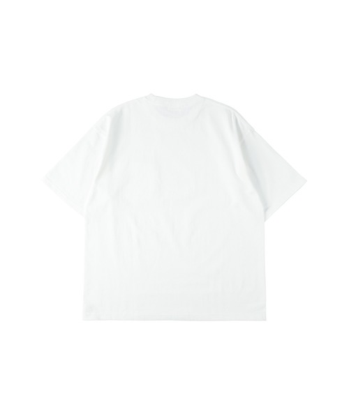 #Re:room（リルーム）の「ハートアイコンポケットビッグTシャツ（Tシャツ/カットソー・メンズ・ホワイト/ブラック・M-L/S-M）」の14枚目の写真