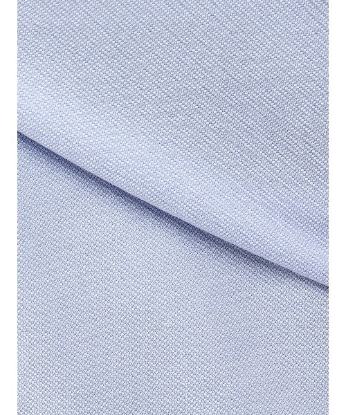 SUIT SQUARE(スーツスクエア)の「半袖ワイシャツ ノンアイロンストレッチ 3BLOCK ボタンダウンカラー BASIC ドレスシャツ(ビジネスシャツ・メンズ・ホワイト系/ブルー系・S/M/L/LL/3L)」の4枚目の写真