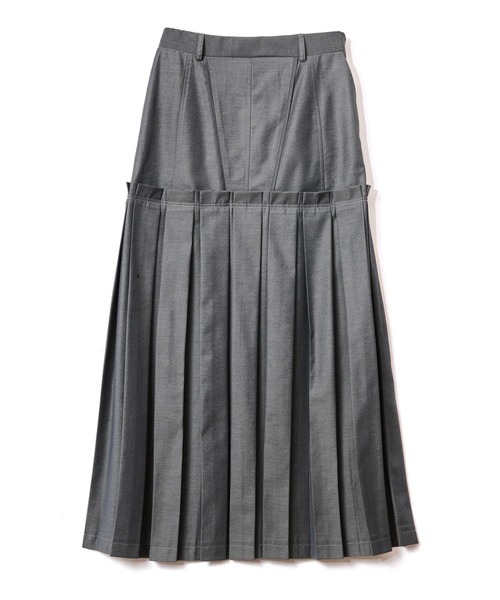 セール】ボックスプリーツスカート（スカート）｜AULA AILA