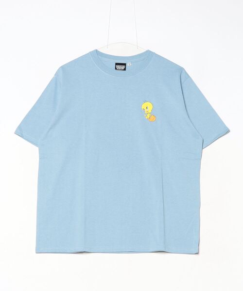 ALPEN / SPORTS DEPO SELECT（アルペンスポーツデポセレクト）の「ノーブランド  TWEETYバックグラフィック（Tシャツ/カットソー・レディース・ダークグリーン/ブルー/ホワイト・S/M/L/XL）」の3枚目の写真