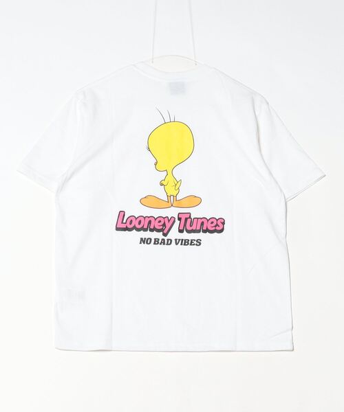 ALPEN / SPORTS DEPO SELECT（アルペンスポーツデポセレクト）の「ノーブランド  TWEETYバックグラフィック（Tシャツ/カットソー・レディース・ダークグリーン/ブルー/ホワイト・S/M/L/XL）」の4枚目の写真