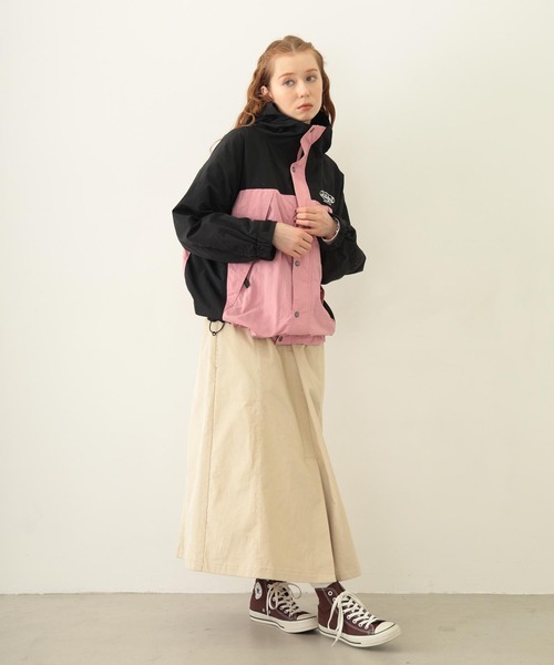 MILKFED.（ミルクフェド）の「MILKFED. MOUNTAIN JACKET（マウンテンパーカー・レディース・ブラック/ベージュ/ライトピンク・S/M）」の13枚目の写真