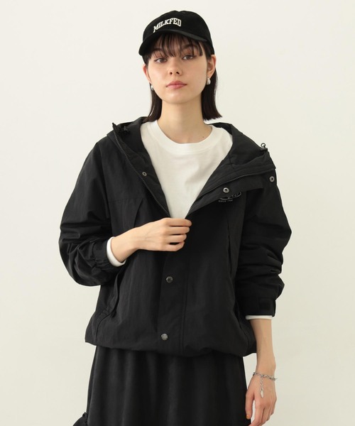 MILKFED.（ミルクフェド）の「MILKFED. MOUNTAIN JACKET（マウンテンパーカー・レディース・ブラック/ベージュ/ライトピンク・S/M）」の20枚目の写真