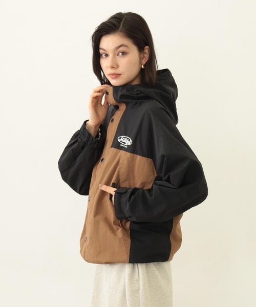 MILKFED.（ミルクフェド）の「MILKFED. MOUNTAIN JACKET（マウンテンパーカー・レディース・ブラック/ベージュ/ライトピンク・S/M）」の14枚目の写真
