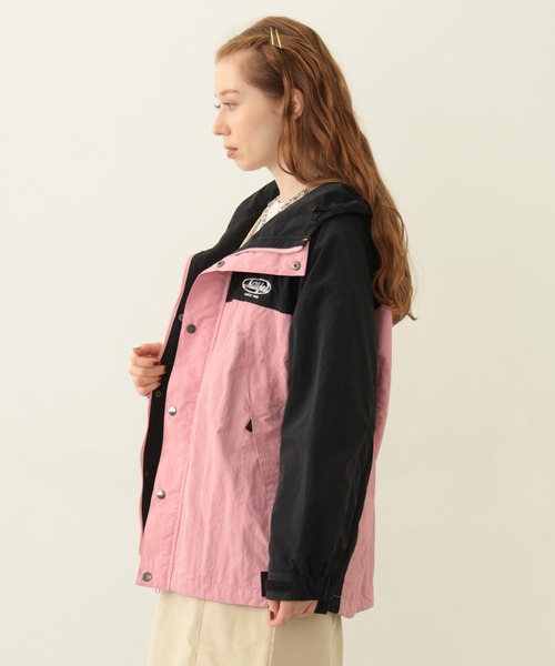 MILKFED.（ミルクフェド）の「MILKFED. MOUNTAIN JACKET（マウンテンパーカー・レディース・ブラック/ベージュ/ライトピンク・S/M）」の5枚目の写真