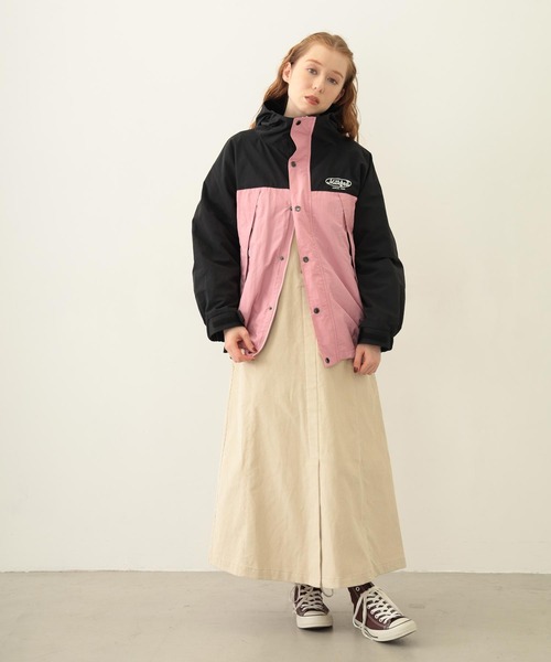 MILKFED.（ミルクフェド）の「MILKFED. MOUNTAIN JACKET（マウンテンパーカー・レディース・ブラック/ベージュ/ライトピンク・S/M）」の11枚目の写真
