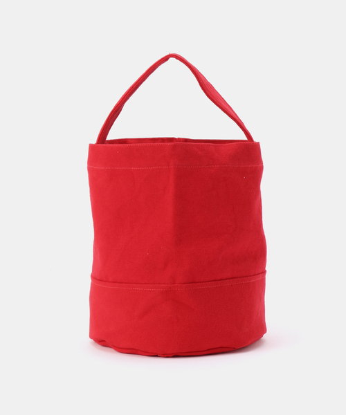 JOURNAL STANDARD LUXE(ジャーナルスタンダード ラックス)の「キャンバス サークルBAG-M(トートバッグ・レディース・ブラック/カーキ/レッド/ピンク・FREE)」の4枚目の写真