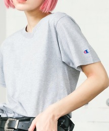 Champion（チャンピオン）の「Champion/チャンピオン  Authentic T-SHIRTS レディース コットン 無地 半袖 Tシャツ（Tシャツ/カットソー）」