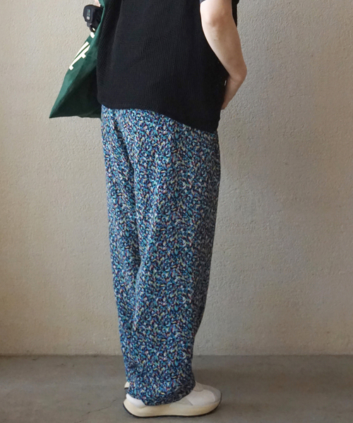 【21SS】ジャーナルスタンダードラックス　フラワーpt パンツ JOURNAL STANDARD LUXE（ジャーナルスタンダード ラックス）の