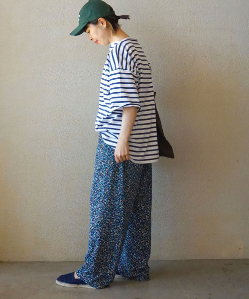 【21SS】ジャーナルスタンダードラックス　フラワーpt パンツ JOURNAL STANDARD LUXE（ジャーナルスタンダード ラックス）の