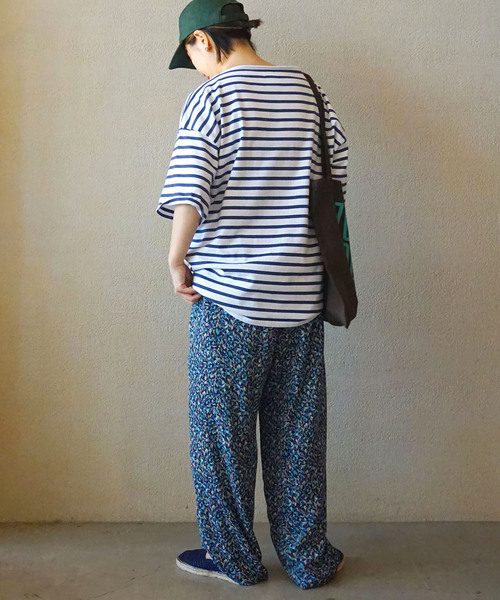 【21SS】ジャーナルスタンダードラックス　フラワーpt パンツ JOURNAL STANDARD LUXE（ジャーナルスタンダード ラックス）の